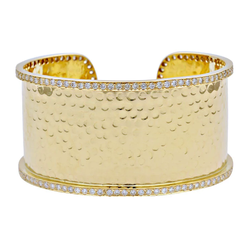 Ladies Bracelets with Square Shine-Ladies Motherly Gift Bracelets -Cuff Bangle-Diamond