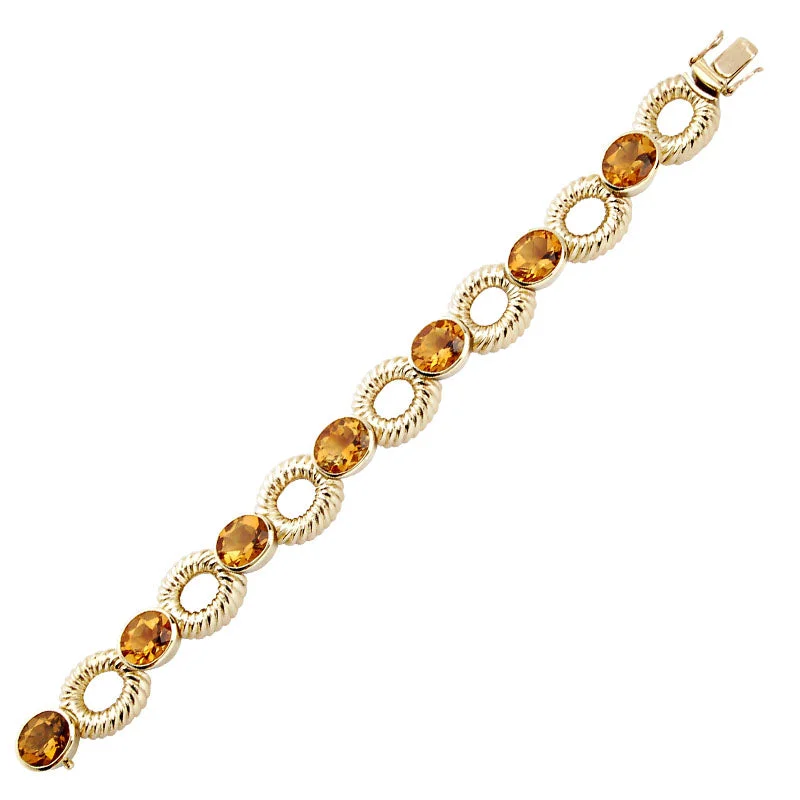 Ladies Bracelets for Sport Shine-Ladies Stellar Dust Bracelets -Bracelet-Citrine