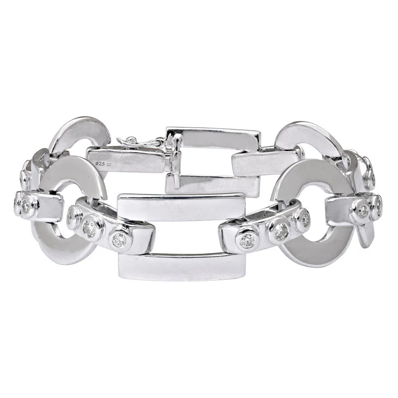 Ladies Bracelets Multi Shine-Ladies Playful Charm Bracelets -Bracelet-Diamond