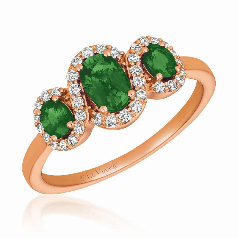 Ladies Durable Steel Rings -Ladies Rings Luxe Glow-Le Vian Costa Smeralda Emeralds™ Ring TQZI 64