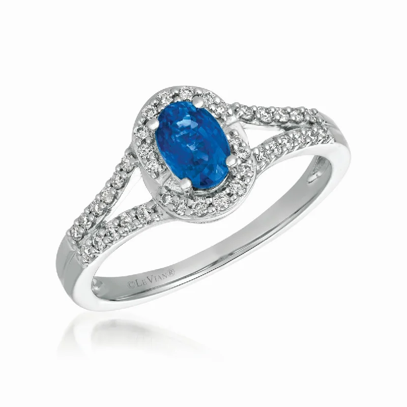 Ladies Radiant Beam Rings -Ladies Rings with Compass Glow-Le Vian® Blueberry Sapphire™ Ring TRBQ 1