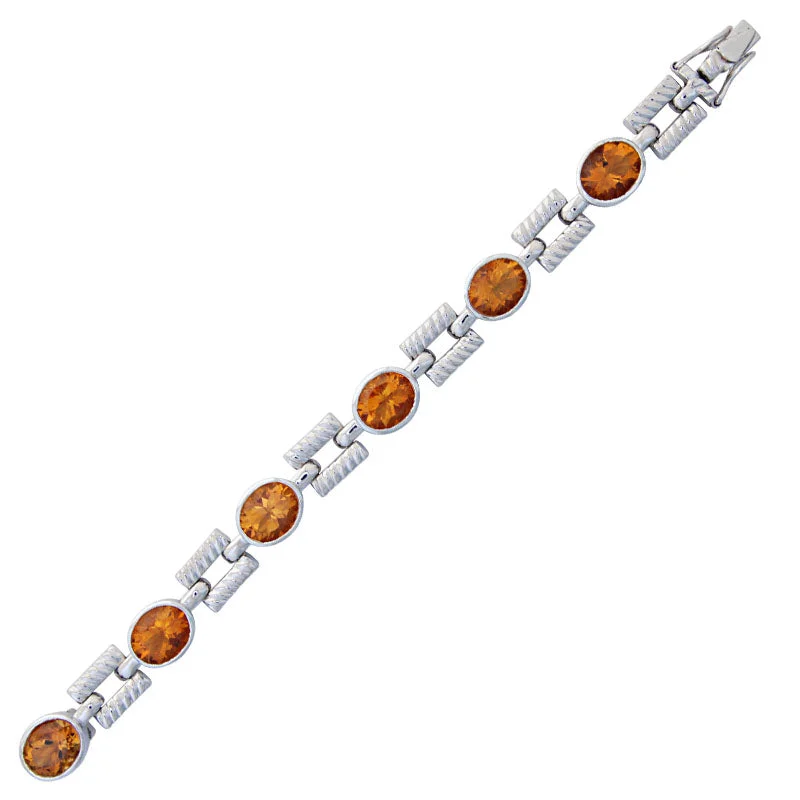 Ladies Bracelets with White Muscovite-Ladies Team Unity Bracelets -Bracelet-Citrine