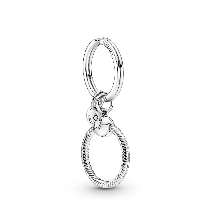 Ladies Cosmic Sign Rings -Ladies Rings for Photo Glow-Pandora Moments Charm Key Ring 399566C00