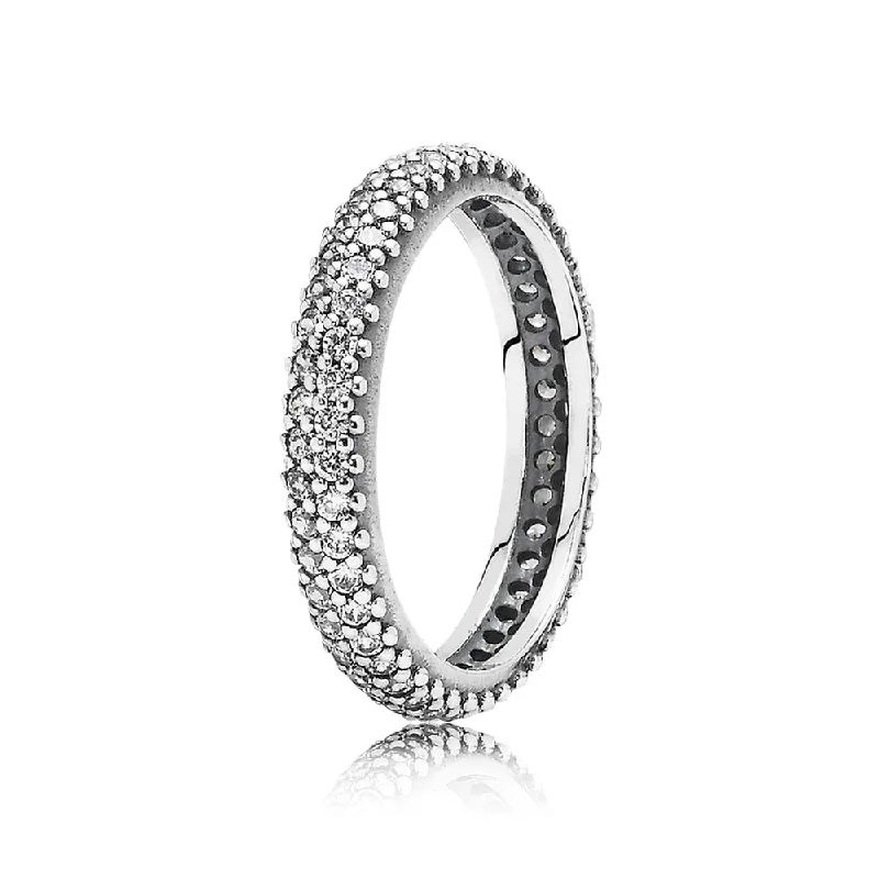 Ladies Bold Fashion Rings -Ladies Rings with Diamond Shine-PANDORA Inspiration Within Ring 190909CZ